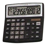 Chek & Correct Calculator - 134x28x136 mm, 12-Digit Display | Battery & Solar Powered, Square Root, Auto Sleep Mode