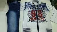 DENIM JACKET SUIT