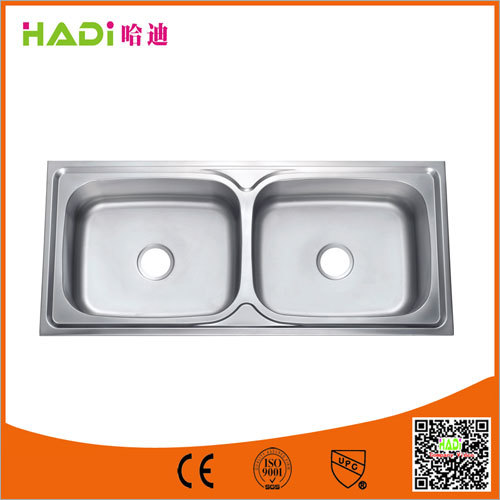 Double Bowl SS Undermount Kitchen Sink