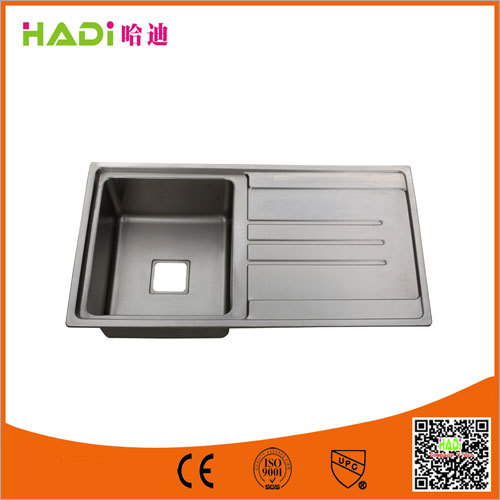 Undermount Single Bowl Sink With Drain Board