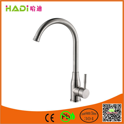 Single Handle Stainless Steel Kitchen Sink Faucets