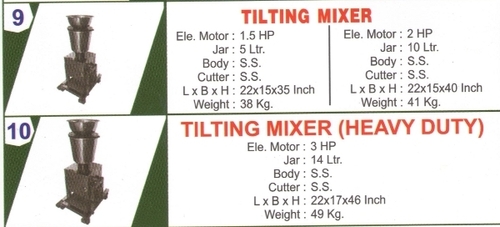 Tilting Wet Grinder
