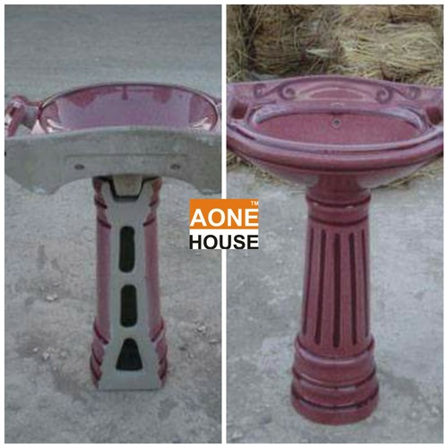 Rustic Color Design Wash Basin Pedestal