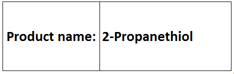 2-Propanethiol - C3H8S, BP 52-53°C, Purity >98% | Strong Odor, Chemical Intermediate, Versatile Reagent