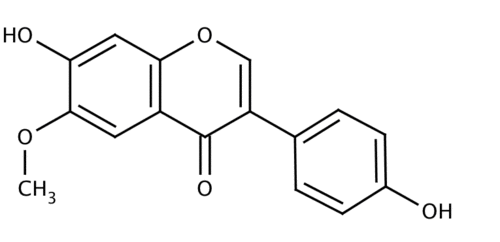 Glycitein (C15H10O4) - Molecular Formula: C15H10O4