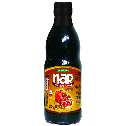 Pomegranate Sour Sauce Molasses - Glass Bottle 500ml, Dark Red | Tart Flavor, Versatile Use, Rich Antioxidants
