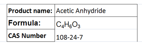 Anhydride