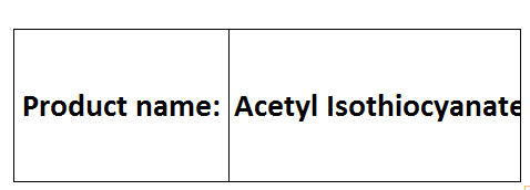 Acetyl Isothiocyanate - Colorless Liquid Boiling Point 140-142Â°C Density 1.1 g/cmÂ³ | High Purity Effective Reagent Precise Synthesis