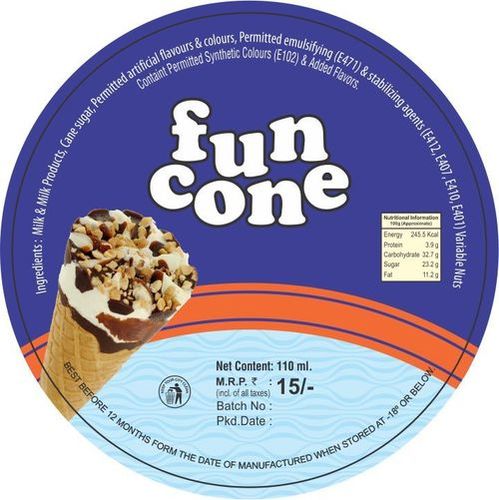 ice cream cup lead