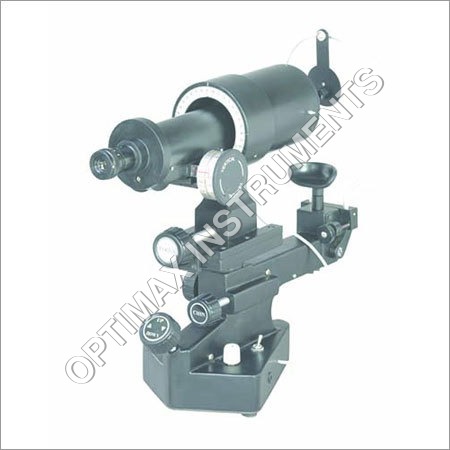 Keratometer - Stainless Steel, Black & White Display | Accurate Measurement of Corneal Radius and Contact Lens Curvature, Advanced Camera and Ultrasound Technology
