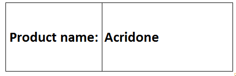 Acridone - White to Light Yellow Crystals, 1.26 g/cm³ Density | Synthetic Compound, Versatile Scaffold, Pharmacological Activity