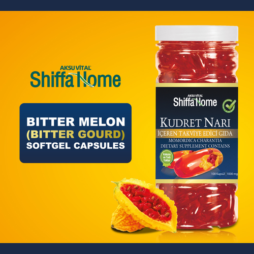 Bitter Melon Oil Softgel Capsule Anti Constipation Remedy