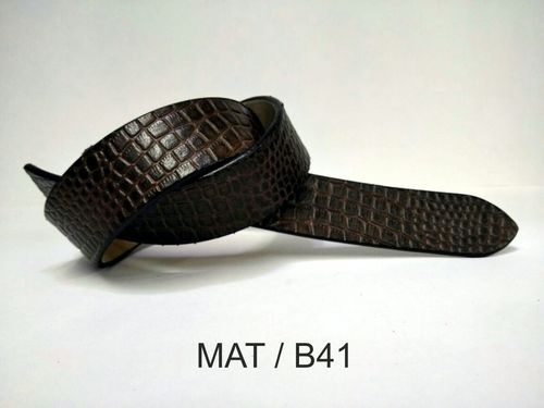 Brown Belt - Leather 110-130 cm Brown, Metal Buckle | Durable, Stylish, Comfortable, Classic, Versatile