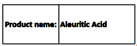 Aleuritic Acid