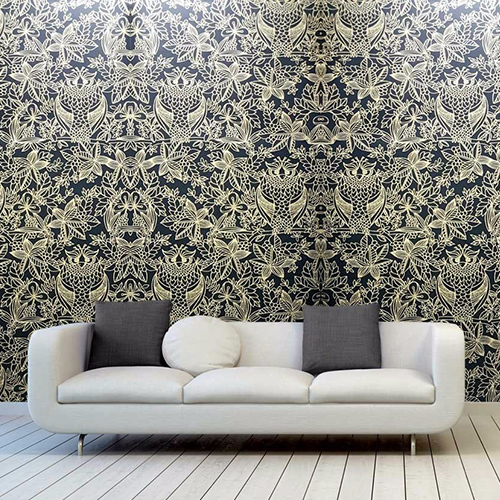Vintage Room Wallpaper