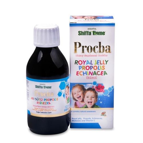 PROCBA Vitamin C Syrup ,Honey + Propolis Extract + Echinacea Extract Vitamin Syrup