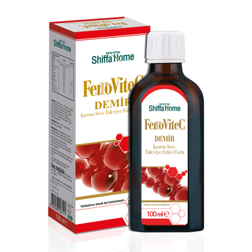 Iron Vitamin Syrups FerroViteC Dry Cough Syrup