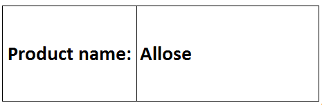 Allose