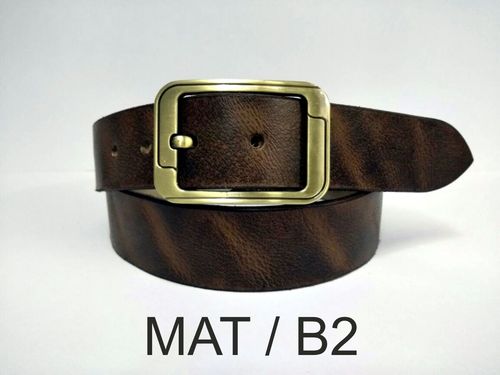 Leather Two Tone Belt