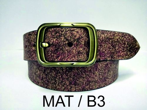 Leather Cracker Belt