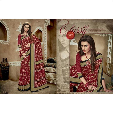 Cotton Silk Ikkat Saree