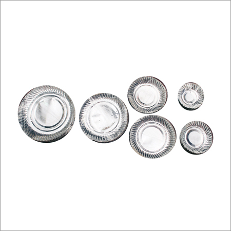 Silver Paper Plate