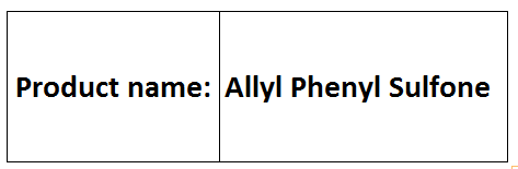 Allyl Phenyl Sulfone