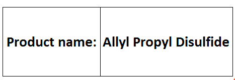 Allyl Propyl Disulfide
