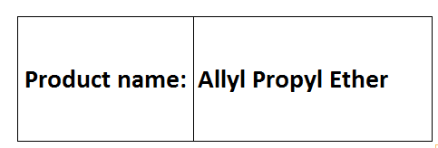 Allyl Propyl Ether