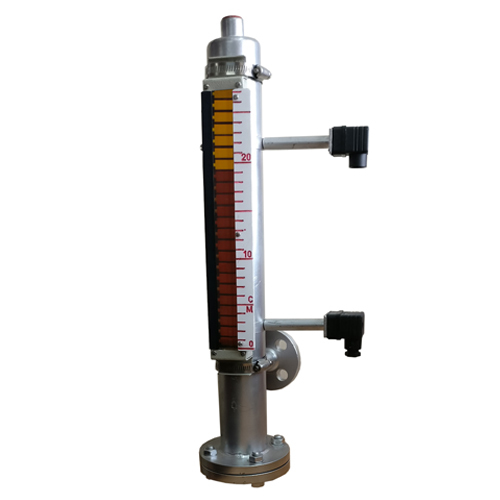 Level Gauge with switches - Bicolor type Side moun