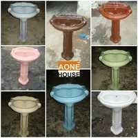 Multi Color Wash Basin Pedestal