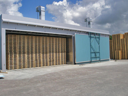 Wood Heat Treated Pallets