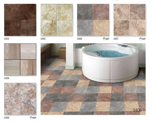 Ceramic Bathroom Floor Tiles