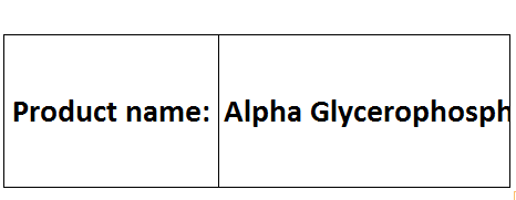 glycerophosphate