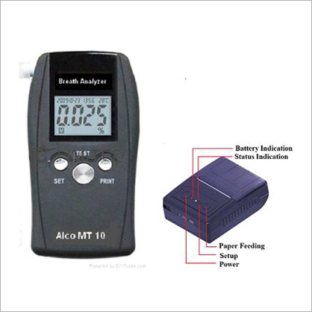 Alcohol Breath Analyzer AlcoTest-10P with Printer
