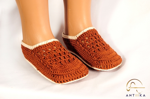 Crochet Ladies Shoes