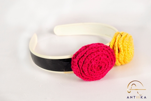 Crochet ladies Hair Clips