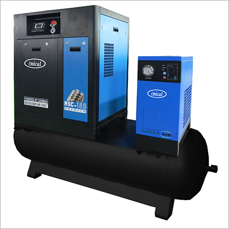 Air Compressors With Dryers Air Flow Capacity: 1.1M3/Min Cubic Meter (M3)