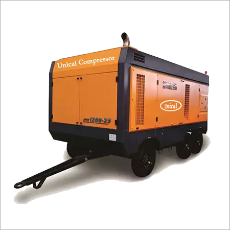 Diesel Screw Air Compressor - Premium Quality Materials, Corrosion Resistance Body | Sturdy Build, Low Noise Operation