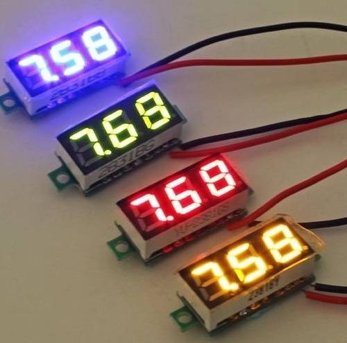 0.28 Inch 2.5V-30V Mini Digital Voltmeter Tester