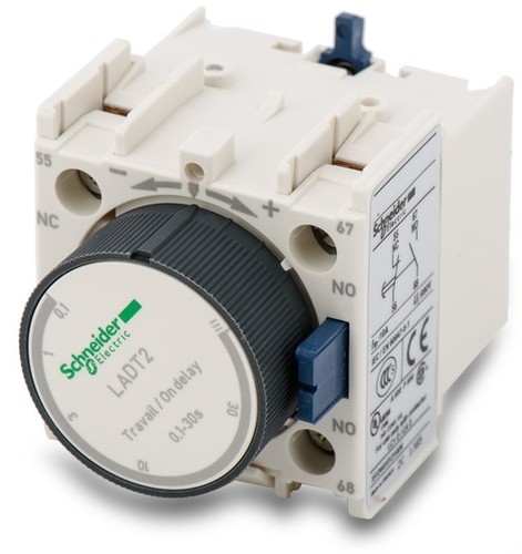 On Delay Pneumatic Front Mounted Timer Block