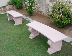GRC Garden Bench