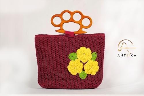 Crochet Ladies Hand Bags