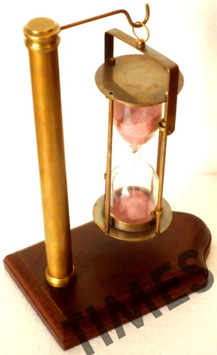 Antique Hanging Sand Timer Clock