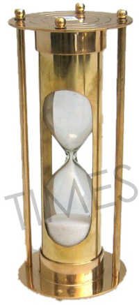 Brass Nautical Sand Timer