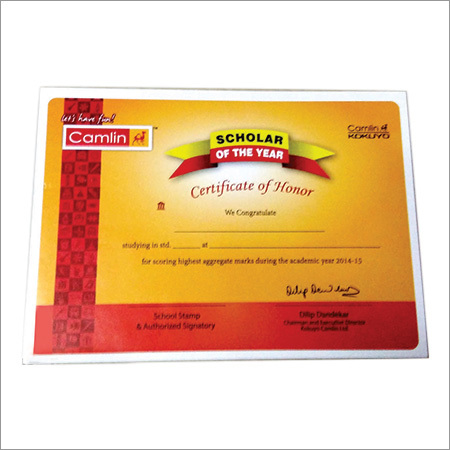 Certificate Printing Services