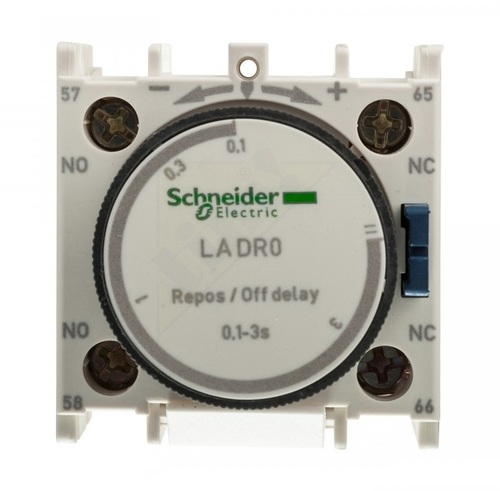 Off Delay Pneumatic Front Mounted Timer Block