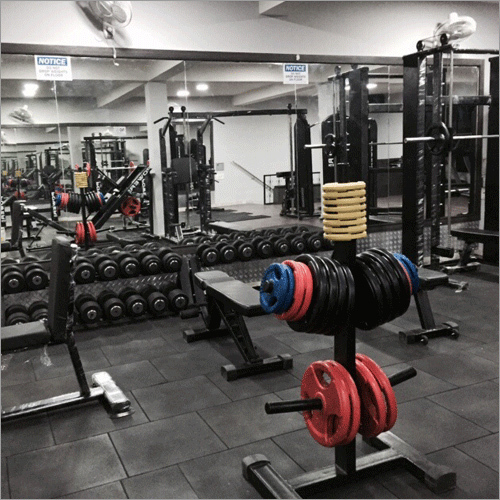 Gym Rubber Tiles - 20x20 Inch, Mixed Color Interlocking Design, 10-30mm Thickness | Anti-Skid, Durable, Nonporous, Impact & Stain Resistant