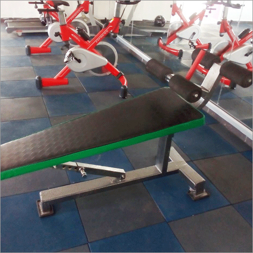 Gymnasium Flooring - 20x20 Inch Interlocking Tiles, Lightweight, Stain and Abrasion Resistant, Non-Slip Surface