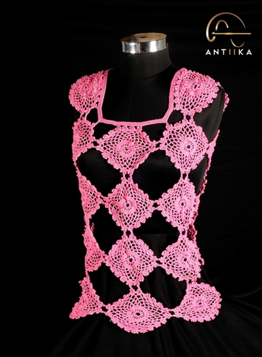 All Available Colours Crochet Ladies Tops